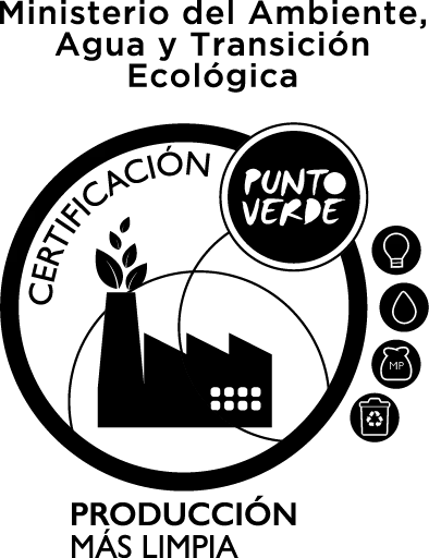 Certificación Punto Verde del ministerio del ambiente, agua y transición Ecológica